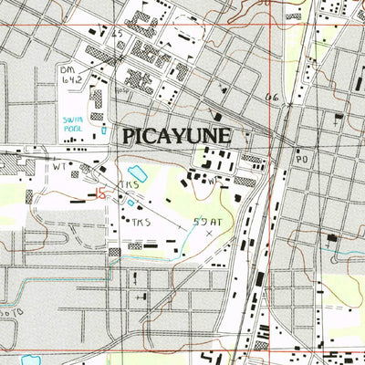 Picayune, MS-LA (1985, 24000-Scale) Preview 3
