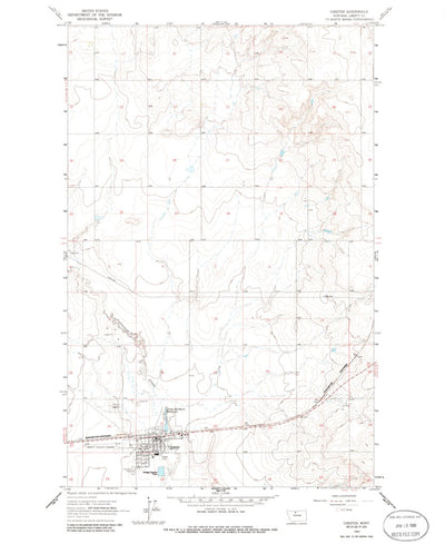 Chester, MT (1963, 24000-Scale) Preview 1