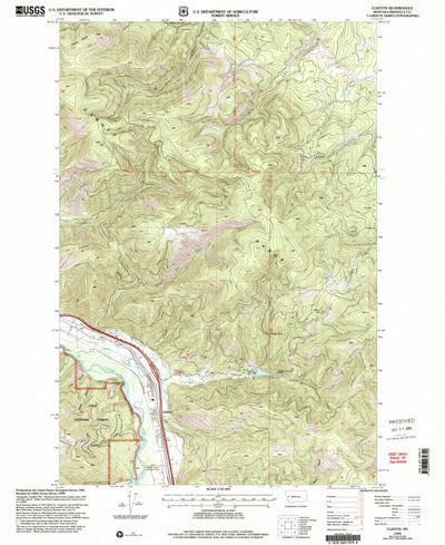 Clinton, MT (1999, 24000-Scale) Preview 1