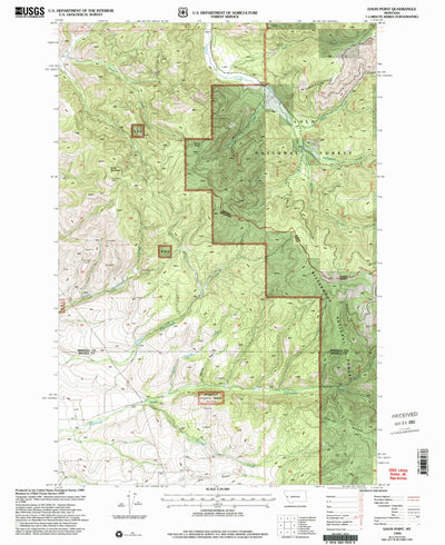 Davis Point, MT (1999, 24000-Scale) Preview 1