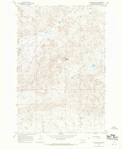 Mother Butte, MT (1965, 24000-Scale) Preview 1