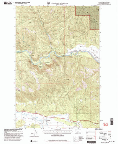Potomac, MT (1999, 24000-Scale) Preview 1