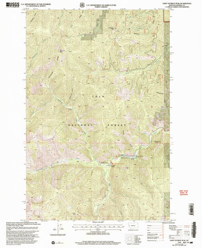 Saint Patrick Peak, MT (1999, 24000-Scale) Preview 1