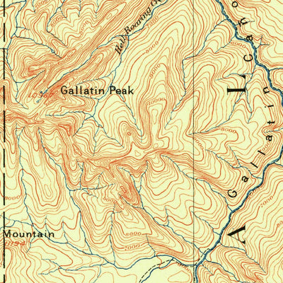 Bozeman W, MT-WY (1888, 250000-Scale) Preview 3