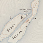 NY-STONY ISLAND: Authoritative US Topos Historic 1895