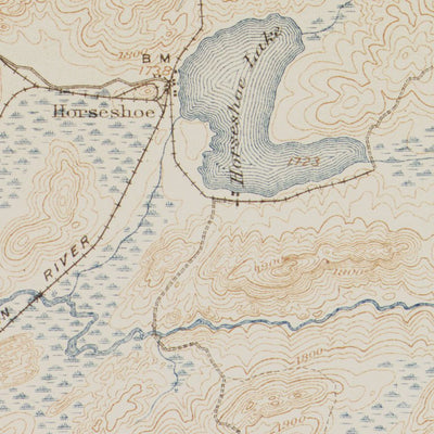 NY-TUPPER LAKE: Authoritative US Topos Historic 1907