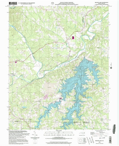 Belews Lake, NC (2000, 24000-Scale) Preview 1