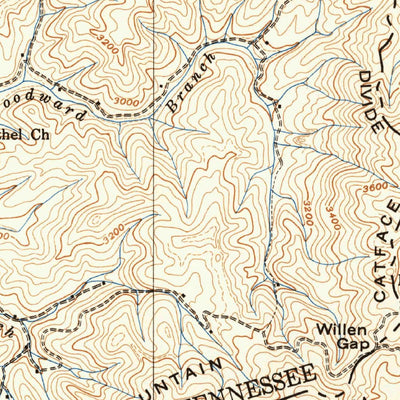 Baldwin Gap, NC-TN (1939, 24000-Scale) Preview 3
