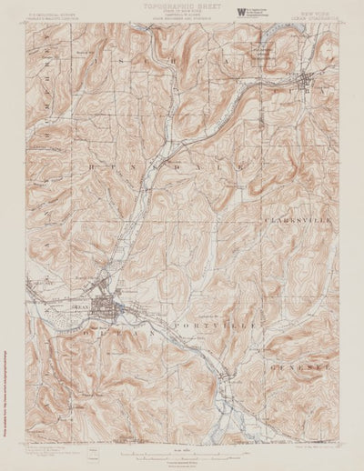 NY-OLEAN: Authoritative US Topos Historic 1898