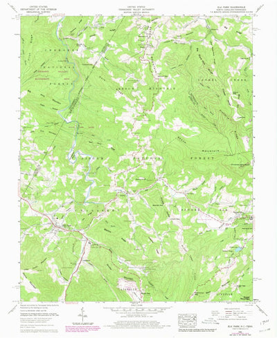 Elk Park, NC-TN (1960, 24000-Scale) Preview 1
