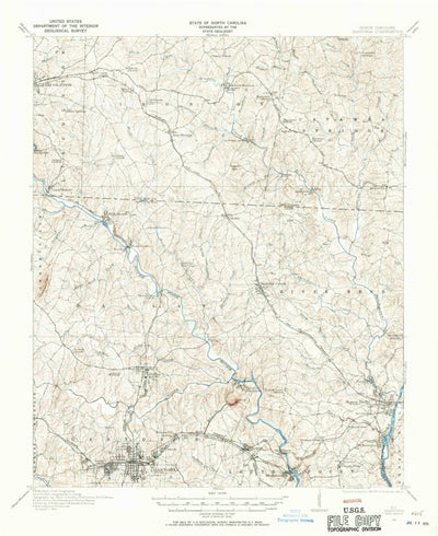 Gastonia, NC (1914, 62500-Scale) Preview 1