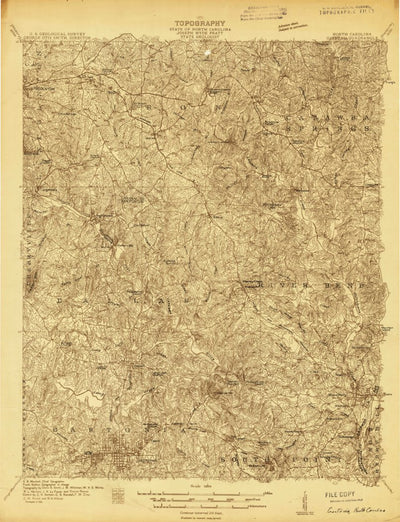 Gastonia, NC (1914, 48000-Scale) Preview 1