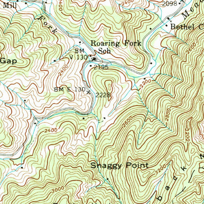 Lemon Gap, NC-TN (1940, 24000-Scale) Preview 3