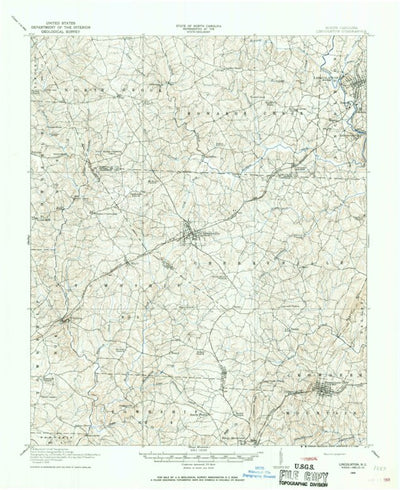 Lincolnton, NC (1909, 62500-Scale) Preview 1