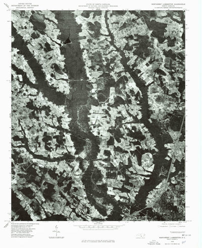 Northwest Lumberton, NC (1976, 24000-Scale) Preview 1