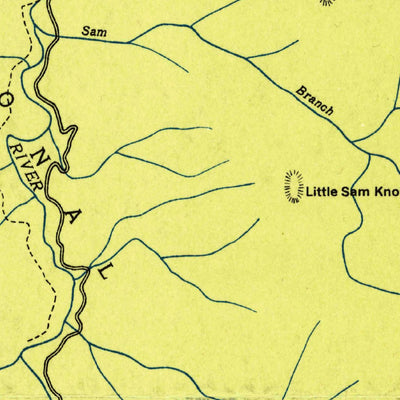 Sam Knob, NC (1935, 24000-Scale) Preview 3