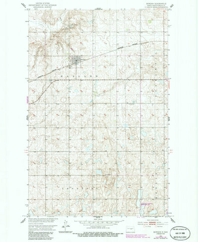 Bowdon, ND (1951, 24000-Scale) Preview 1