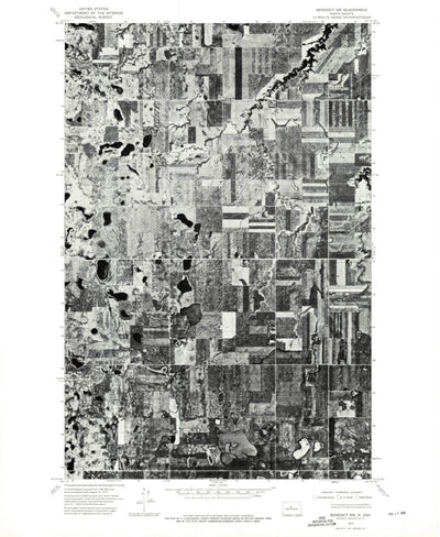Benedict NW, ND (1974, 24000-Scale) Preview 1