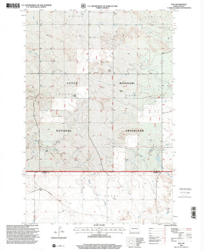Ives, ND (1997, 24000-Scale) Preview 1
