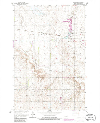 Sykeston, ND (1986, 24000-Scale) Preview 1