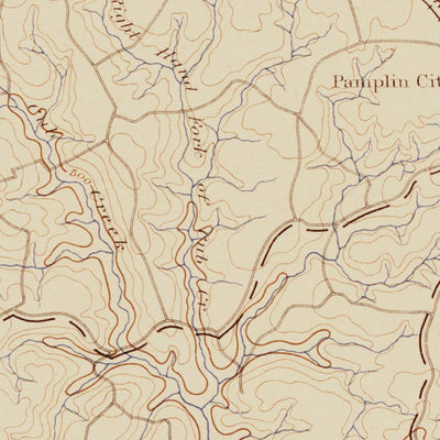 VA-APPOMATTOX: Authoritative US Topos Historic 1892