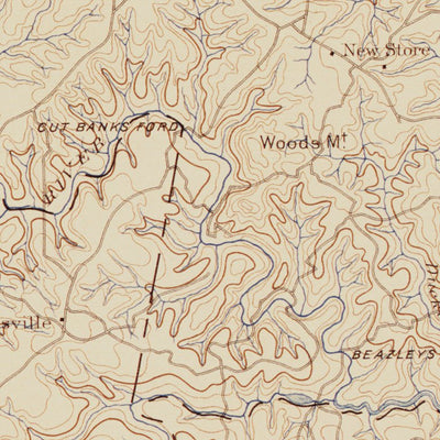 VA-APPOMATTOX: Authoritative US Topos Historic 1892