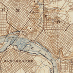 VA-RICHMOND: Authoritative US Topos Historic 1895