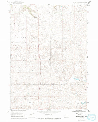 Bovee Valley West, NE (1969, 24000-Scale) Preview 1