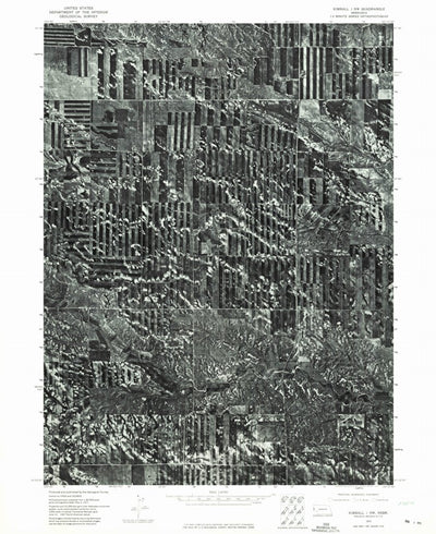 Bennett Reservoir NW, NE (1973, 24000-Scale) Preview 1