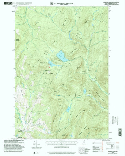Diamond Pond, NH (1996, 24000-Scale) Preview 1