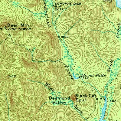 Second Connecticut Lake, NH-ME (1927, 62500-Scale) Preview 3