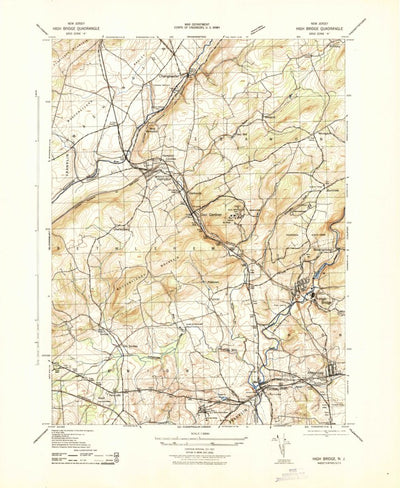 High Bridge, NJ (1943, 31680-Scale) Preview 1