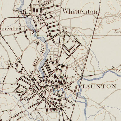 MA-TAUNTON: Authoritative US Topos Historic 1893