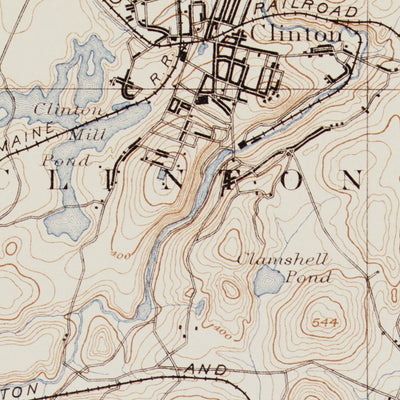 MA-MARLBORO: Authoritative US Topos Historic 1898