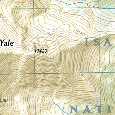 1302 Colorado 14ers North Map 15