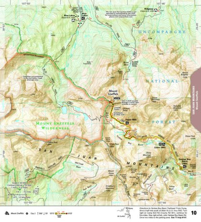 1303 Colorado 14ers South Map 10