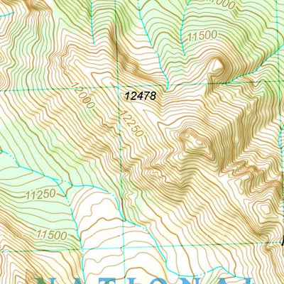 1303 Colorado 14ers South Map 10