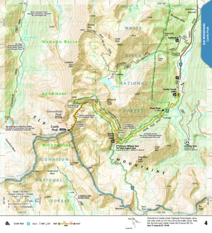 1303 Colorado 14ers South Map 04