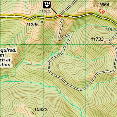 1303 Colorado 14ers South Map 16