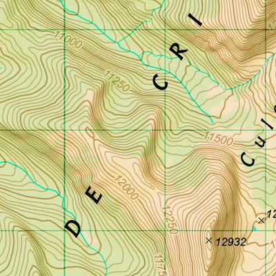 1303 Colorado 14ers South Map 16