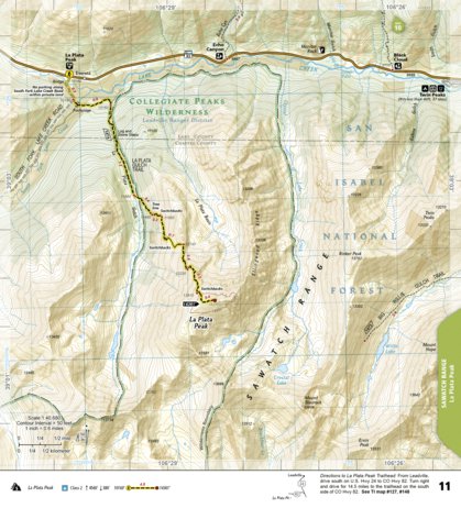 1302 Colorado 14ers North Map 11