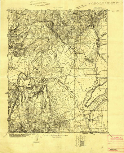 Abuquiu, NM (1918, 125000-Scale) Preview 1