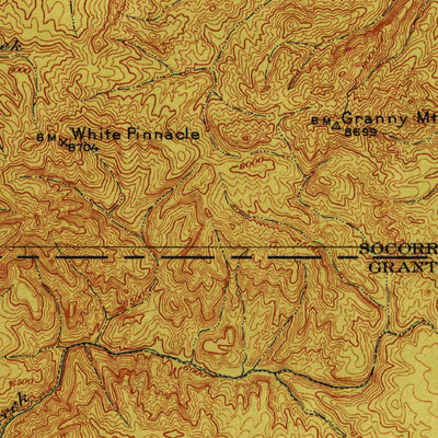 Alum Mountain, NM (1913, 125000-Scale) Preview 3