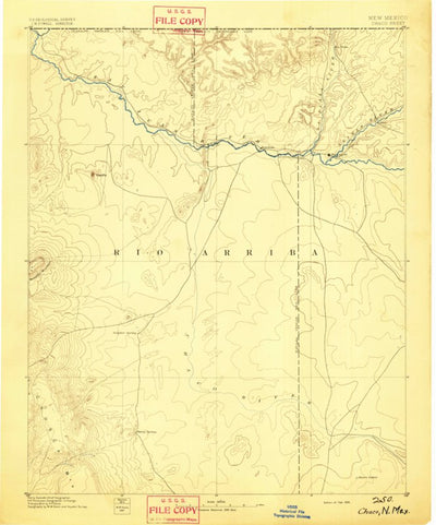 Shiprock E, NM-CO (1892, 250000-Scale) Preview 1