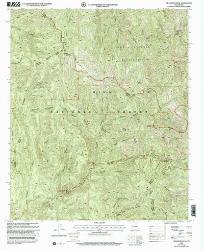 Hillsboro Peak, NM (1999, 24000-Scale) Preview 1