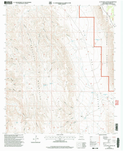 La Paloma Canyon, NM (2001, 24000-Scale) Preview 1