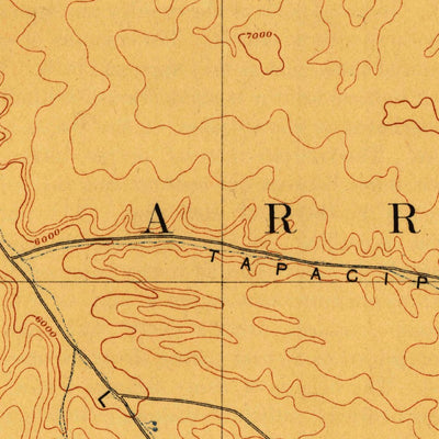 Aztec W, NM-CO (1895, 250000-Scale) Preview 2