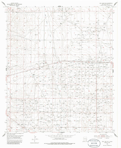 Red Lake SE, NM (1955, 24000-Scale) Preview 1