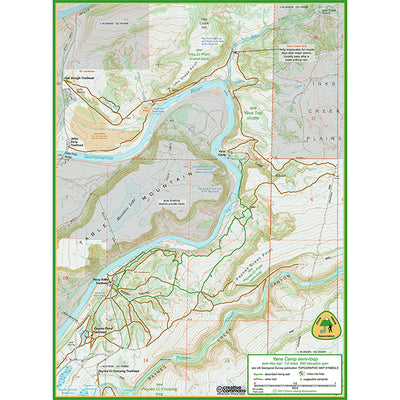 Yana Camp trail map