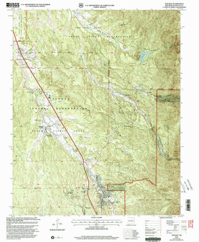 Tesuque, NM (2002, 24000-Scale) Preview 1